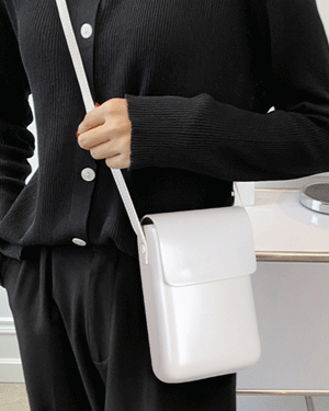 로드니 심플 베이직 캐주얼 빈티지 간편 데일리 귀여운 미니 포켓 가방,핸드백 지갑 숄더 크로스백 핸드폰가방