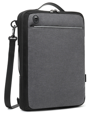 히튼 심플 15.6인치 노트북 수납 파우치 투웨이 가방 옥스포드 토트 천가방 남녀공용 직장인 출근룩 서류 가방 숄더 크로스백 백팩