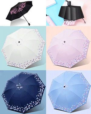 헤일리 햇빛 가리개 우양산 양산 자외선 UV 차단 양우산 암막 접이식 3단 우산