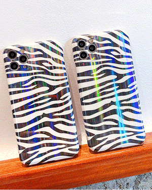 벳시 핸드폰 젤리 홀로그램 지브라 반짝이 커플 휴대폰 아이폰케이스 7 8 플러스 X XR XS Max 11 12 미니 프로 맥스