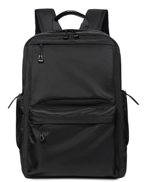 폴론 블랙 생활 방수 옥스포드 천가방 대학생 신학기 책가방,캐주얼 커플 가방 남자 친구 15.6인치 큰 노트북 백팩