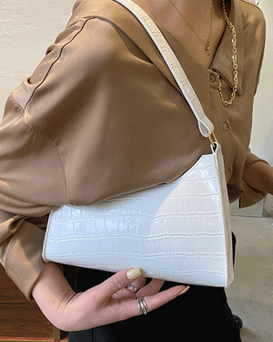아미아 유광 에나멜 와니 패턴 미니 토트 핸드백 가방,엣지 사각 간편 데일리 가벼운 심플 베이직 숄더백 손가방